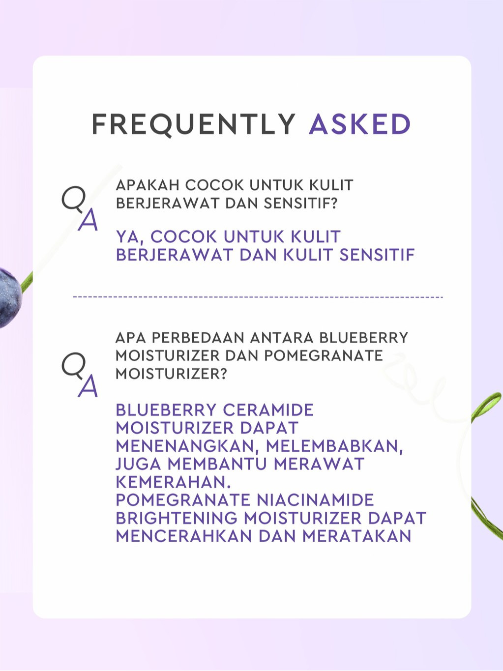 Suntone Wisdom Indonesia Glad2Glow Blueberry Ceramide Moisturizer