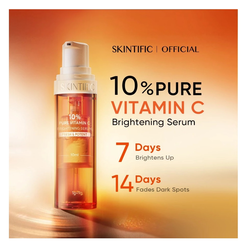 SKINTIFIC Cosmetics SKINTIFIC 10% Pure Vitamin C Fresh Brightening Serum