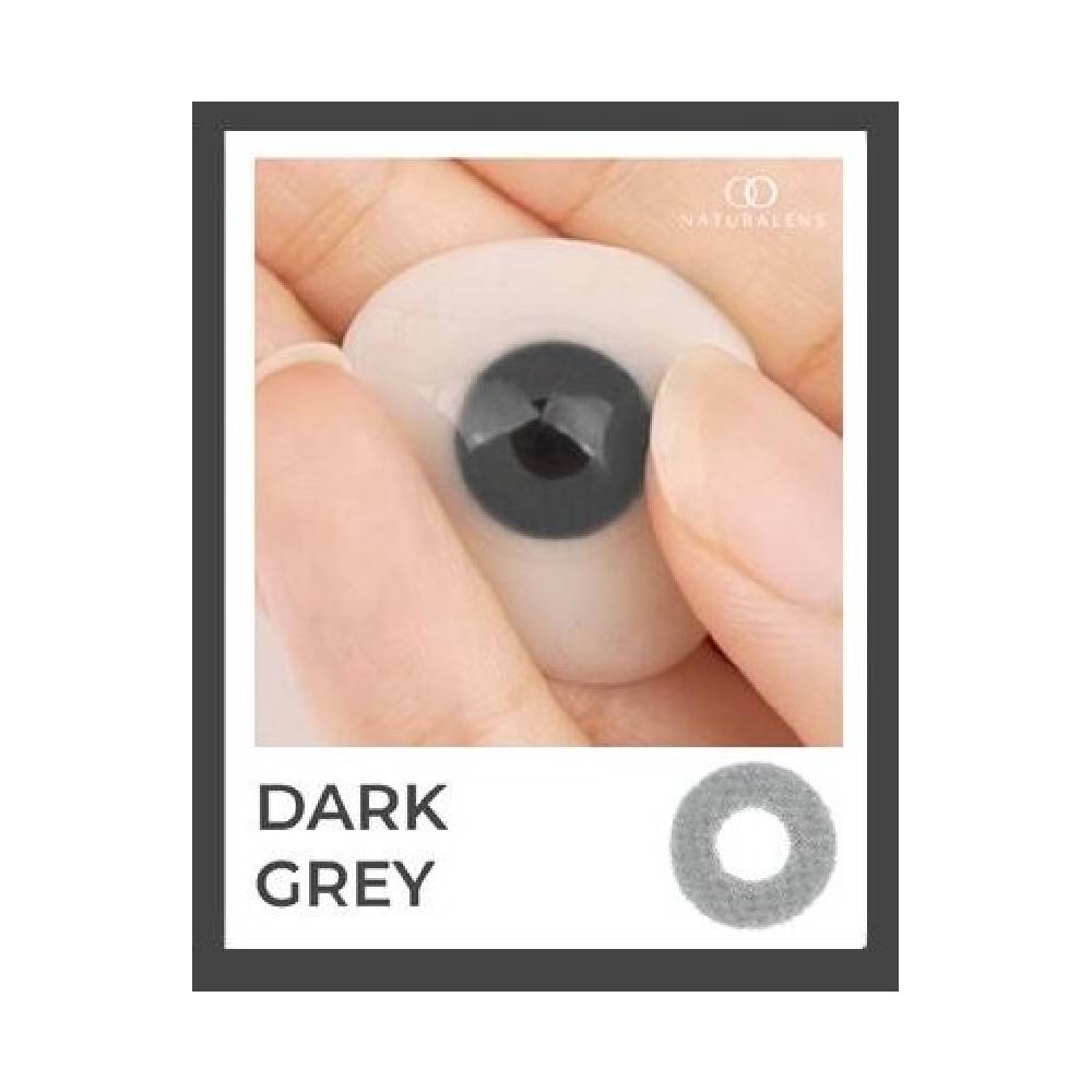 Naturalens Softlens Biomoist Type I Dark Grey