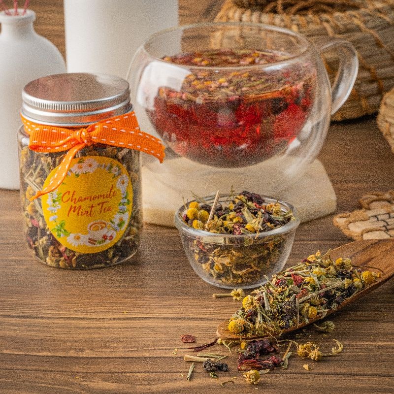 Chrystea Chamomile Mint Tea Sachet 10g 4