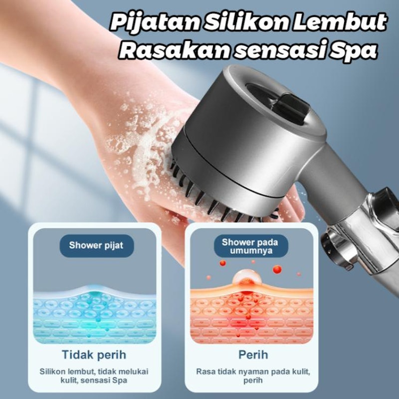 UPHOME Shower Mandi Set Filter PP 3