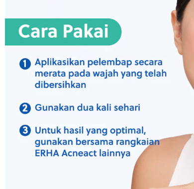 ERHA Clinic Indonesia ERHA Acneact Gentle Acne Moisturizer