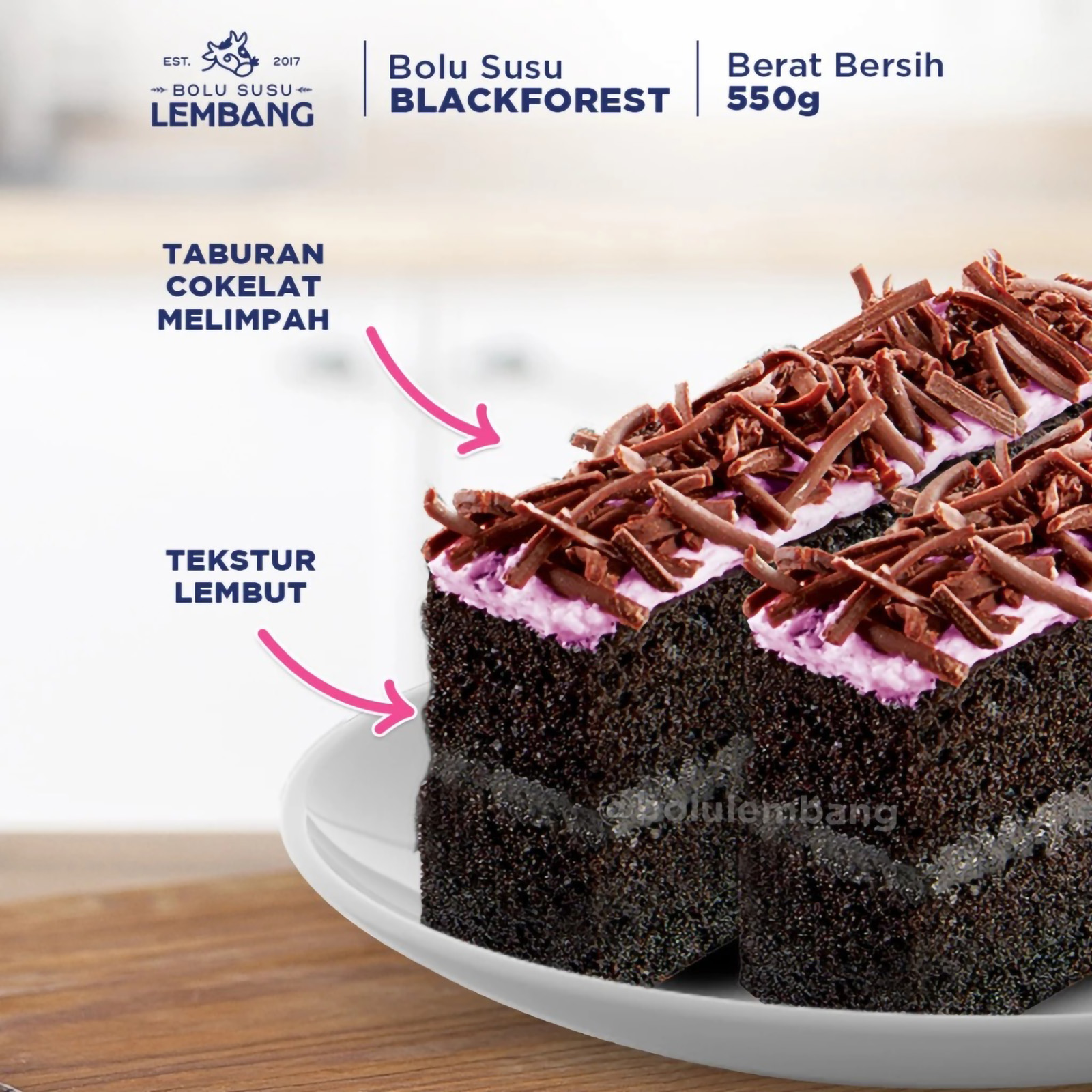 Bolu Susu Lembang Blackforest 