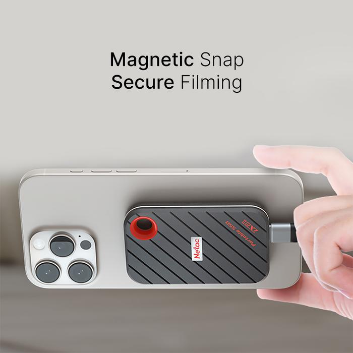 Netac II Magnetic External Portable SSD 4