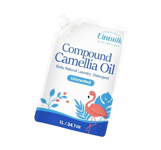 Einmilk Compound Camellia Oil Baby Natural Laundry Detergent Unscented