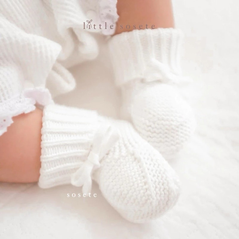 Little Sosete Classic Crochet Shoes 3