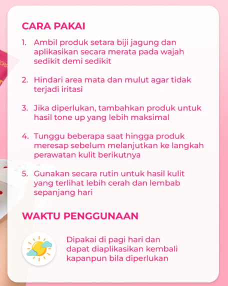  SCORA Sheer Glow Tone Up Cream