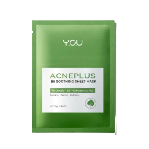 Y.O.U ｜ AcnePlus B5 Soothing Sheet Mask