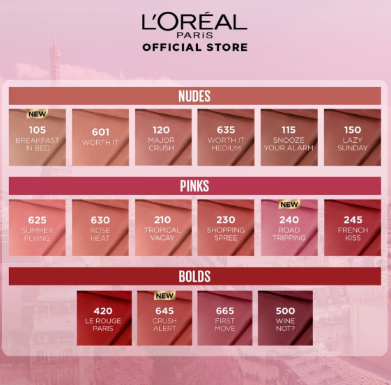 L’Oréal L’Oréal Paris Infallible Matte Resistance Liquid Lipstick 120 Major Crush