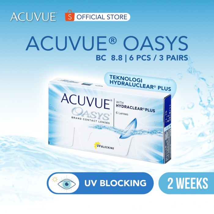 Johnson and Johnson Vision Care Acuvue Oasys with Hydraclear® Plus