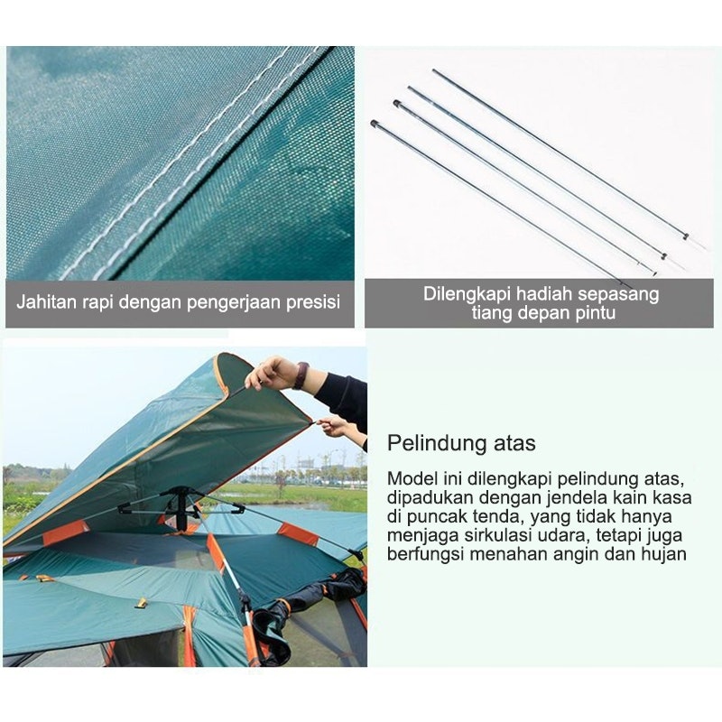 EBUY Tenda Camping Kapasitas 4-6 Orang