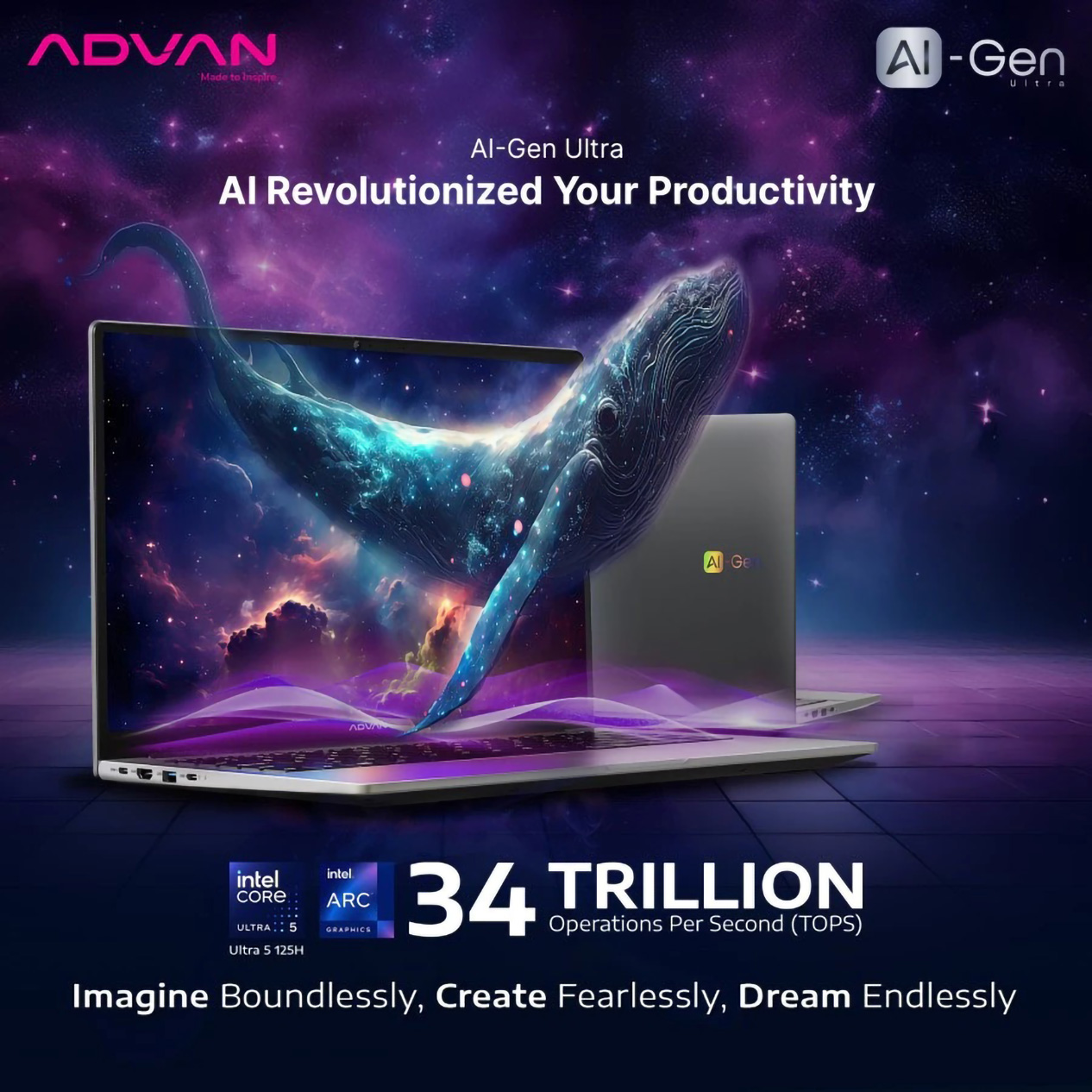 Advan AI Gen Intel Core Ultra 5 2