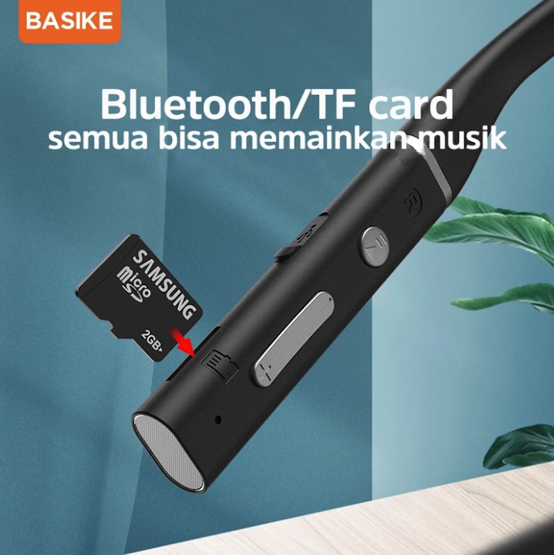 Basike Headset Bluetooth 5