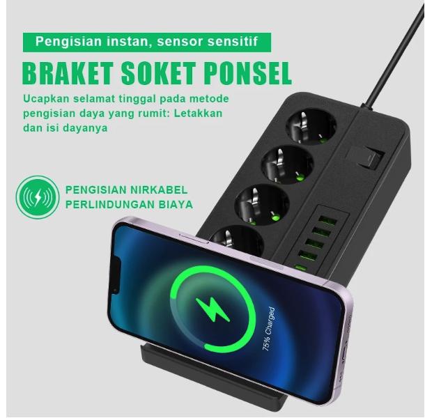 Niceme 2500W Stop Kontak  2