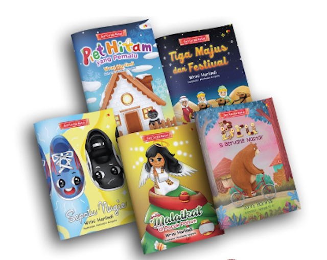 Seri Paket Buku Natal: Buku Cerita Anak Kristiani & Katolik 1