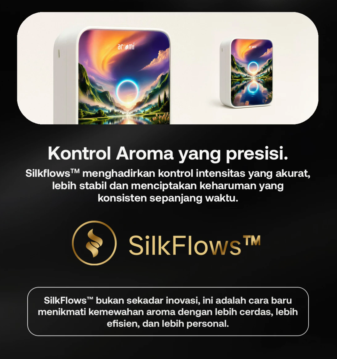 Arumi Luxury Smart Diffuser Yours Halo