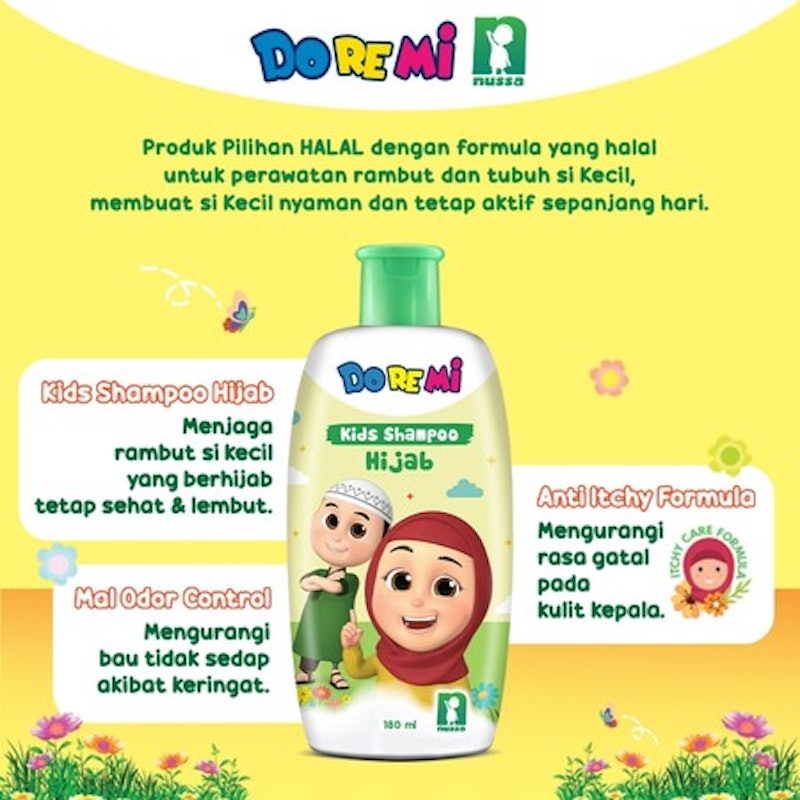 Doremi Kids Shampoo Hijab 3