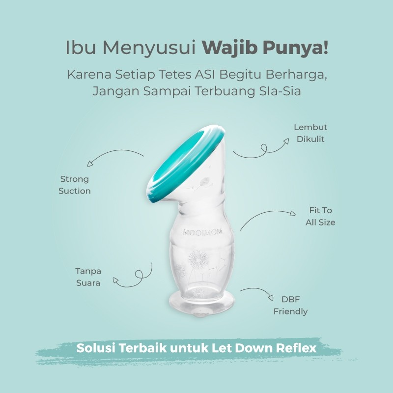 Mestika Persada Makmur MOOIMOM Silicone Breast Pump  A7002