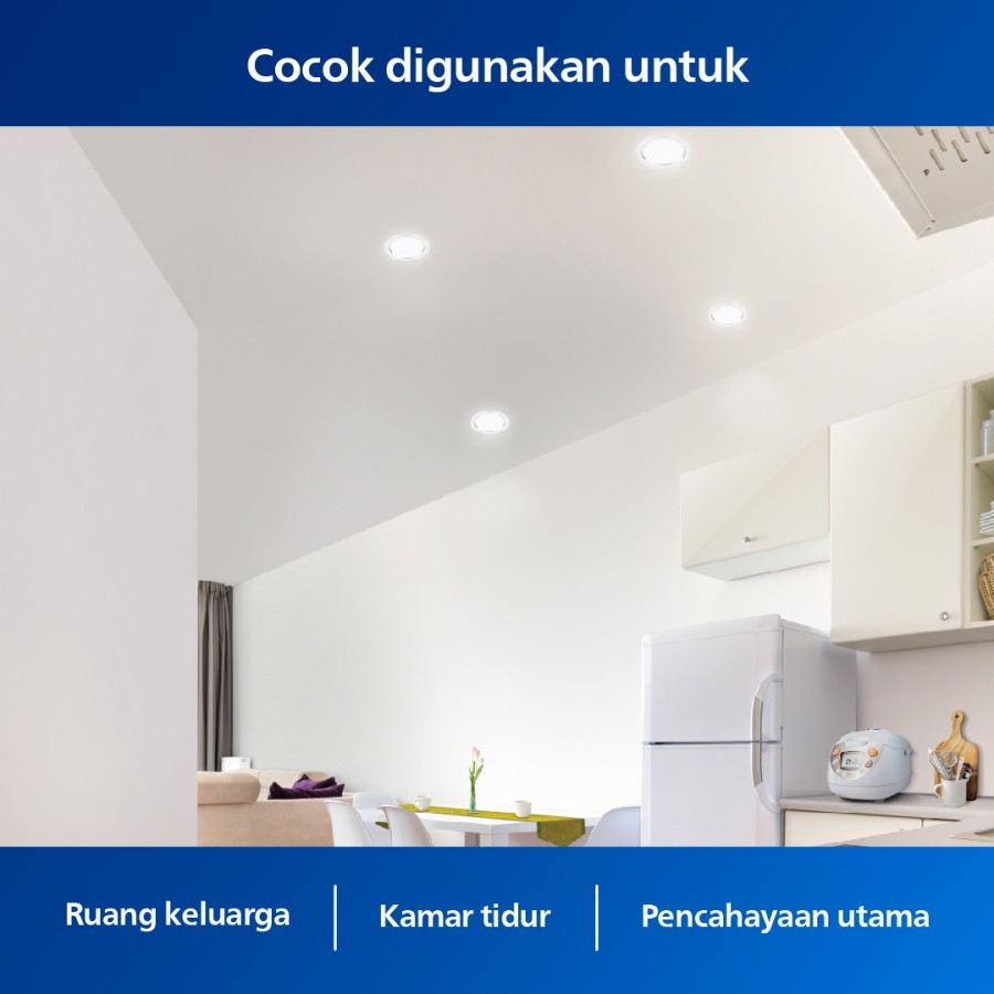 Philips Electronics Nederland B.V. Philips RadiantLine LED Downlight 14W Cool Daylight  DL190B D150 