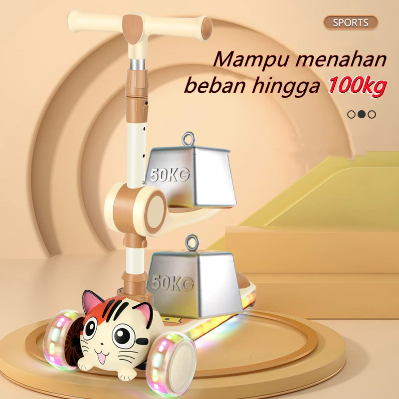 Helik Skuter Anak Roda 3 2