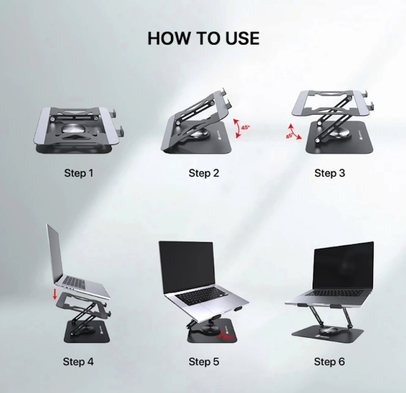 Laptop Stand Holder 4