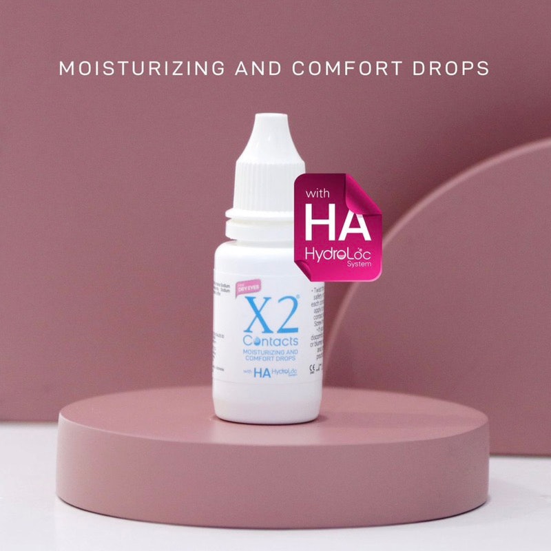X2 Contacts Moisturizing and Comfort Drops 3
