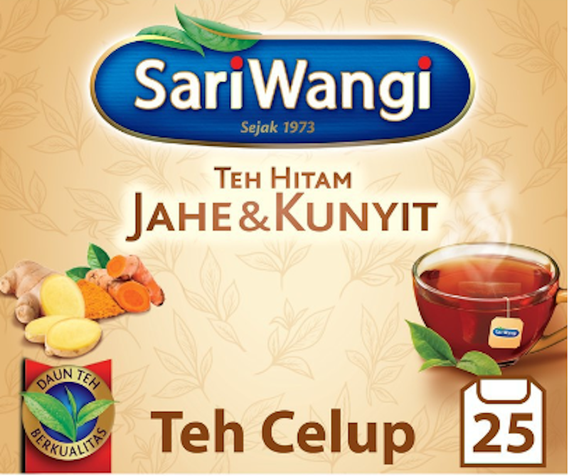 Sariwangi Teh Hitam Jahe & Kunyit