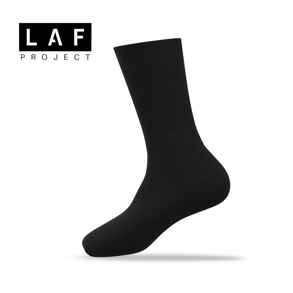  LAF Project Kaos Kaki Hitam Polos Kerja 