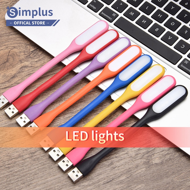 Simplus Lampu LED USB Flexible Lampu Sikat