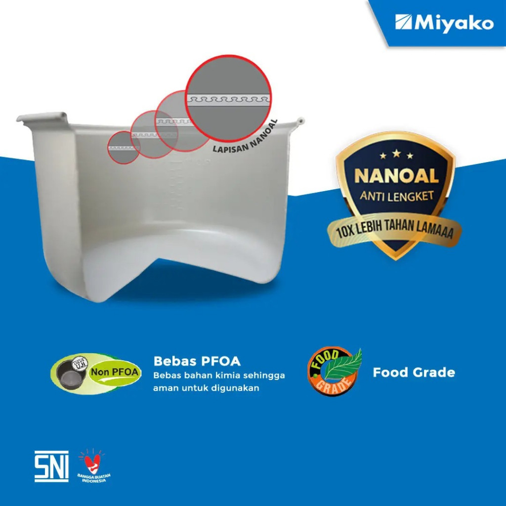 Kencana Gemilang Magic Com Miyako Magic Warmer Plus MCM-559SBC