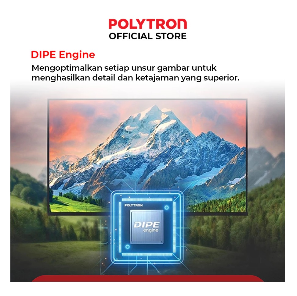 Hartono Istana Teknologi Polytron  24″ Digital TV PLD 24V1853