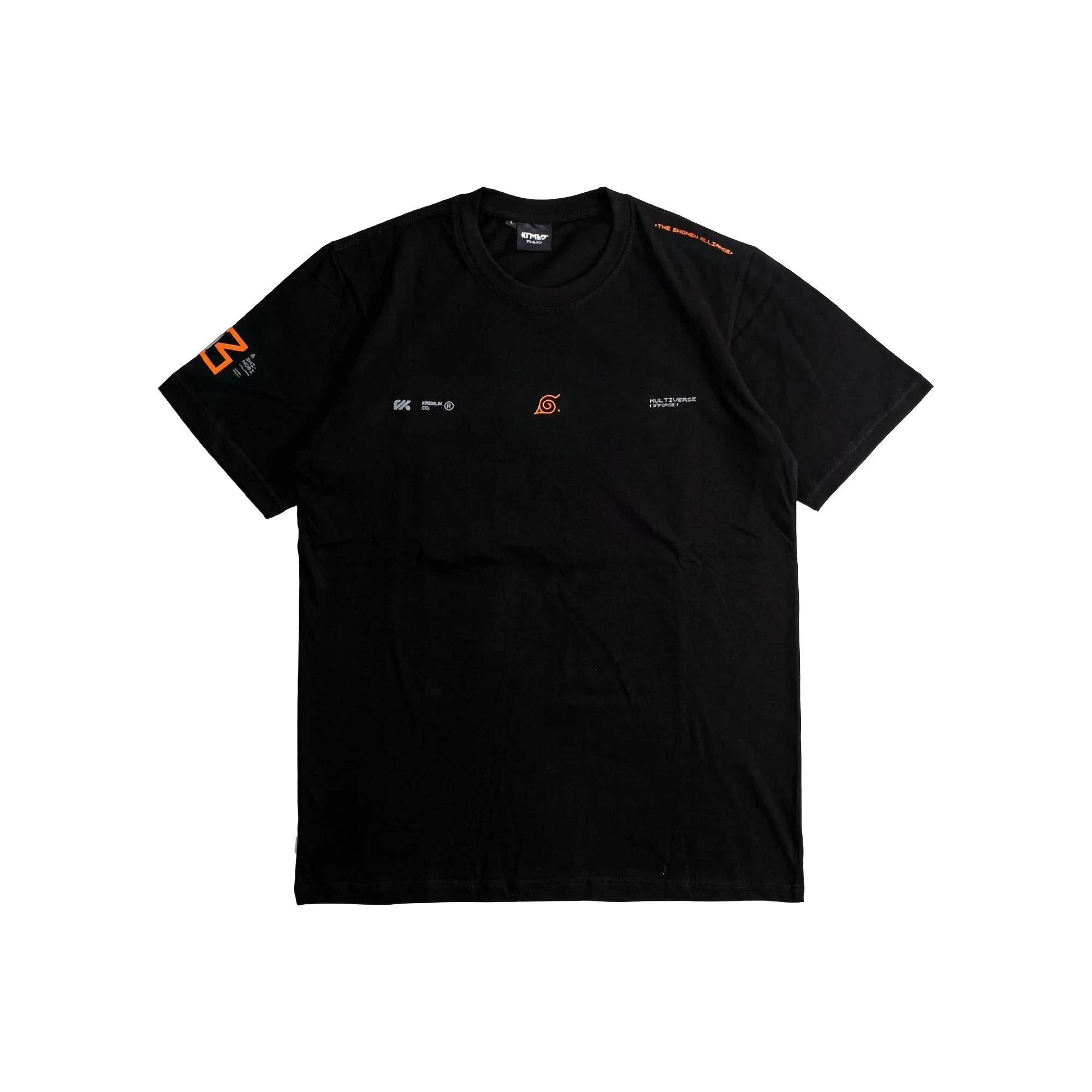 Kremlin T-shirt Triforce Shonen Series Black - Shinobi