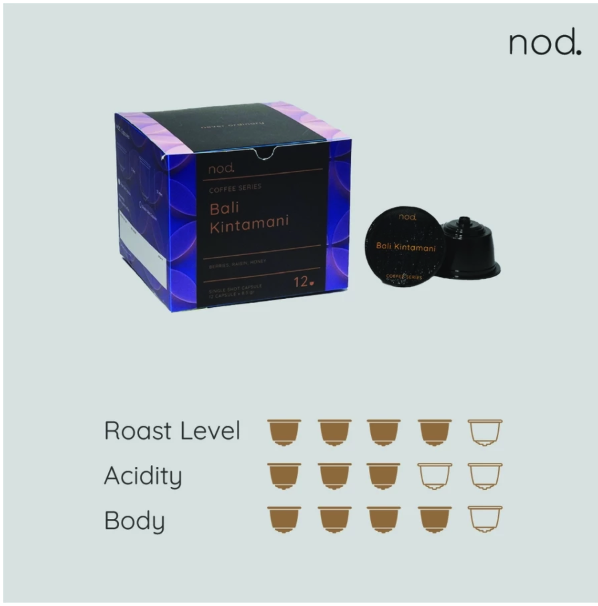 Jumpstart Indonesia nod. Capsule Coffee Series Bali Kintamani