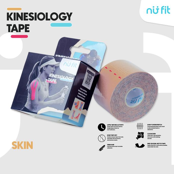 Nu Fit Kinesiologi Tape 5 cm x 5 m 2