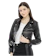 MUCHLISUBAEDILLAH Jaket Semi Kulit Wanita Crop 1