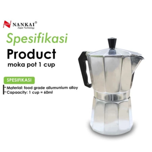 Rohartindo Nusantara Luas Nankai Moka Pot 1 Cup 207 - 01