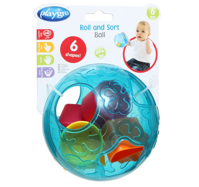 Playgro Roll and Sort Ball