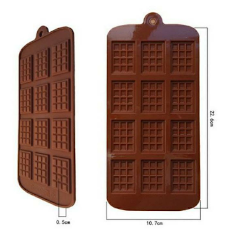Cetakan Cokelat Mini Chocobar 2