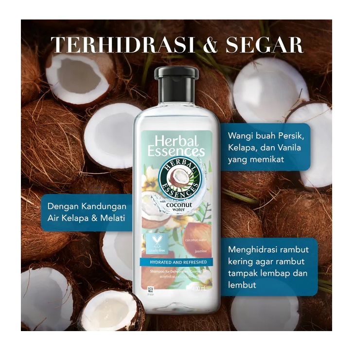 Procter & Gamble Herbal Essences Classics Coconut Water & Jasmine Hydrated and Refreshed Shampoo