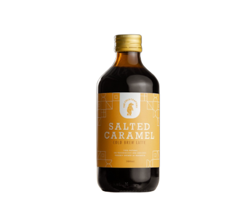 Salted Caramel Cold Brew Latte 1