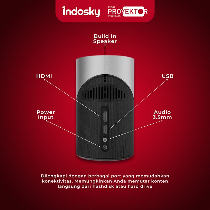 Indosky DLP Series Projector 3