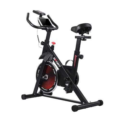 OneTwoFit Spinning Bike with LCD Monitor