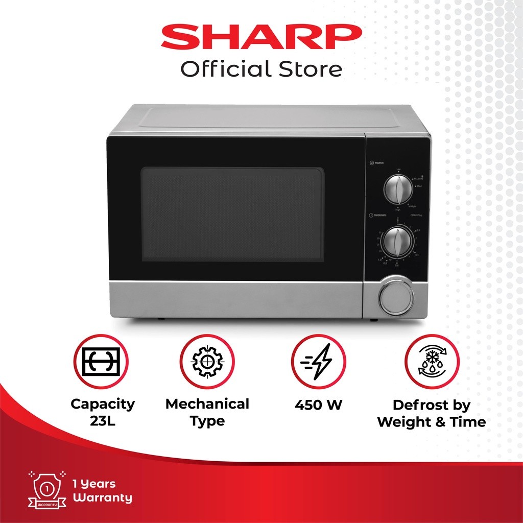 23 Liter Straight Microwave Oven 2
