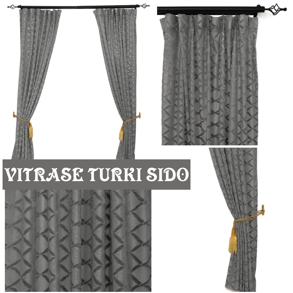  KONG Vitrase Gorden Premium Motif Rambat