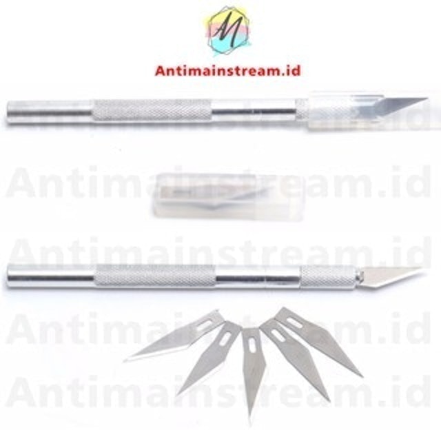 Pen Cutter + 5 Pcs Refill Cutter  4