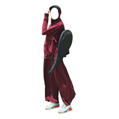 Quail Hijab Mahiska One Set Sport