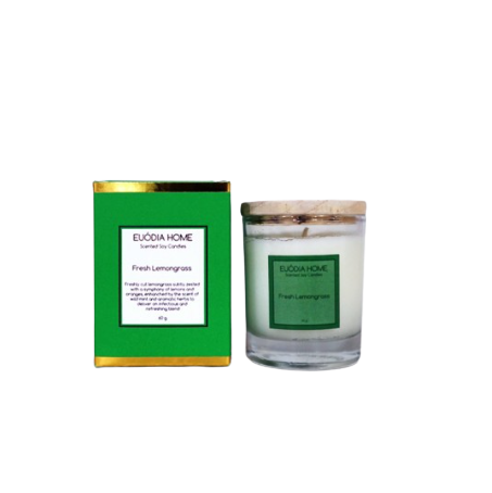 Home Fresh Lemongrass Soy Scented Candles