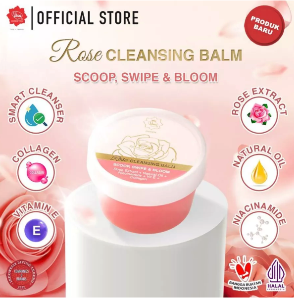 VITAPHARM Viva Queen Rose Cleansing Balm