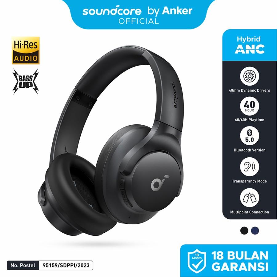 Anker Innovations Soundcore Wireless Noise Cancelling Headphones Q20i