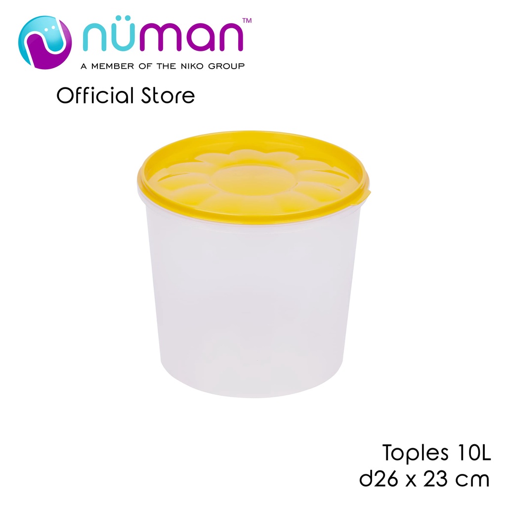 Numan  Toples Plastik 10 L